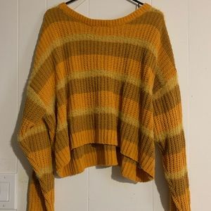 Yellow Crop Sweater Wild Fable XXL